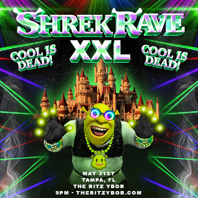 Shrek Rave XXL theme party tour tickets costume Tampa Ybor City