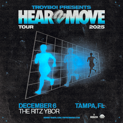 TroyBoi presents Hear2Move Hear II Move tour concert special event party tickets Tampa Ybor City