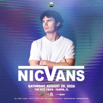 Nic Vans Love Island Back To School Nicolandria dj edm tour show concert special event nightclub club bar VIP tickets Tampa Ybor City