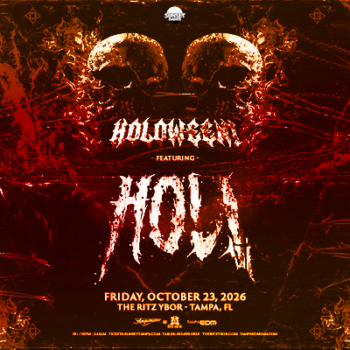 HOL! Holoween Halloween tour concert party special event show edm dj tickets Tampa Ybor City Gas Worx