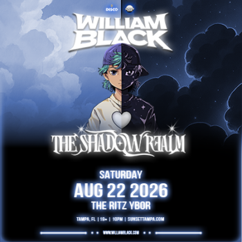 William Black The Shadow Realm Tour concert show special event party nightclub tickets Tampa Ybor City Gas Worx
